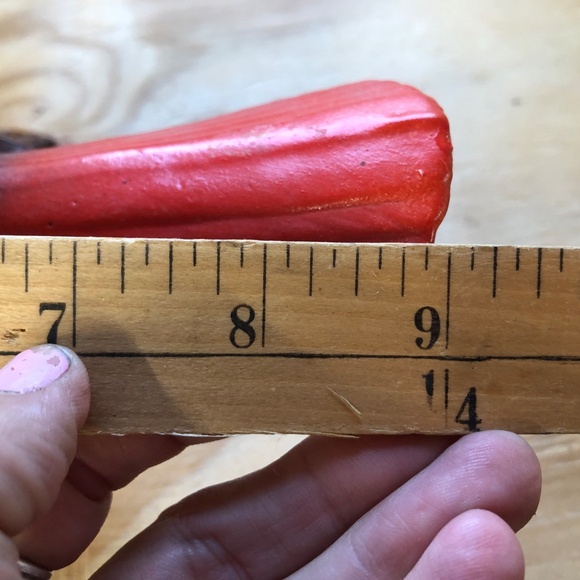 VTG 1960s/70s Hand Painted Cardinal Ceramic Planter~ Wildlife Bird Home Decor - Picture 10 of 10